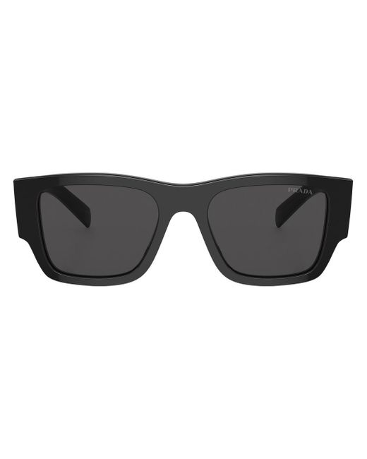 Prada logo-arm detail sunglasses