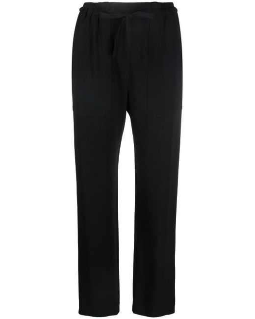 Etro drawstring-waist tapered trousers