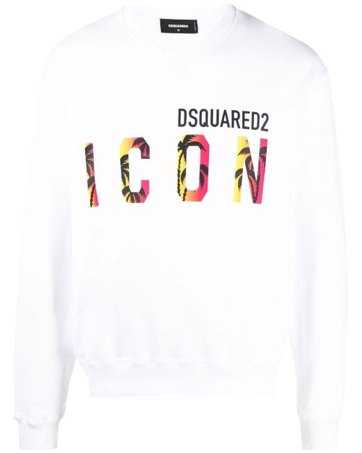 Dsquared2 Icon topical logo-print sweatshirt