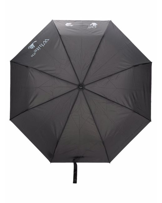 Off-White Hands Off logo-print umbrella