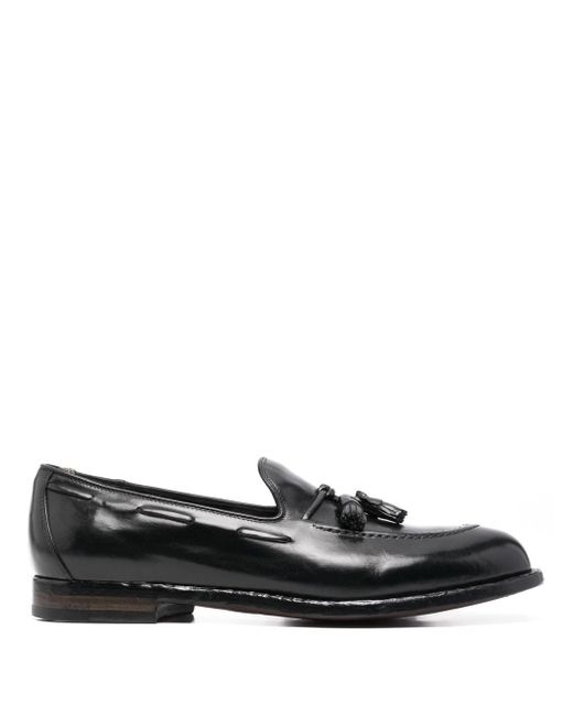 Officine Creative tassel-detail leather loafers