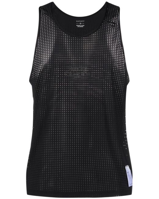 Satisfy Space-O perforated tank top