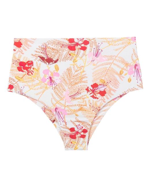 Clube Bossa floral high-waisted bikini bottoms