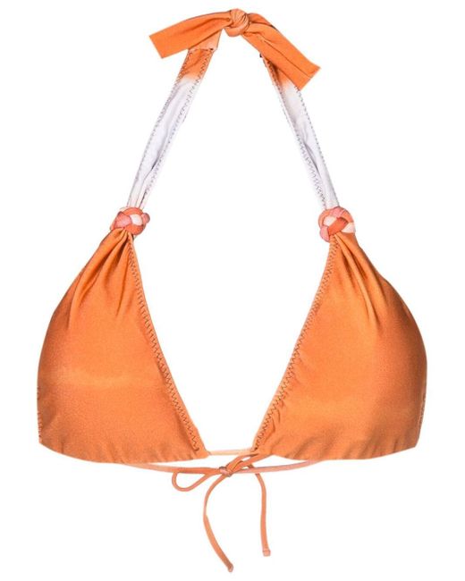 Clube Bossa braided ring-detail bikini top