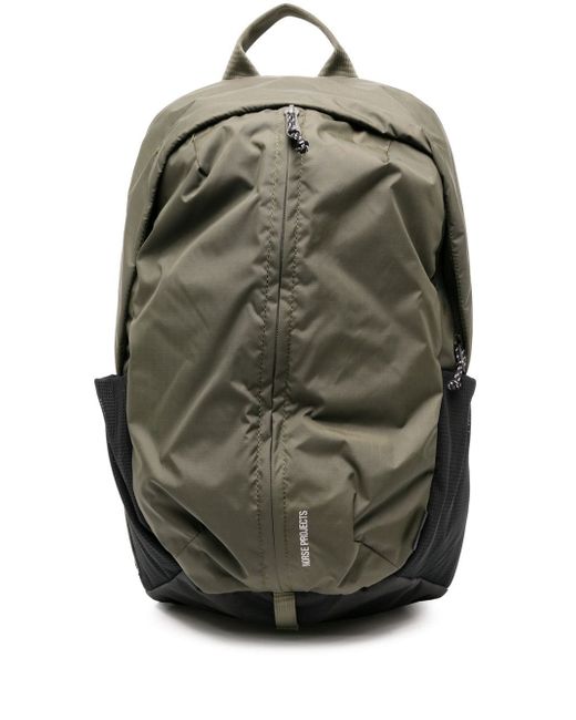 Norse Projects Day Pack logo print backpack