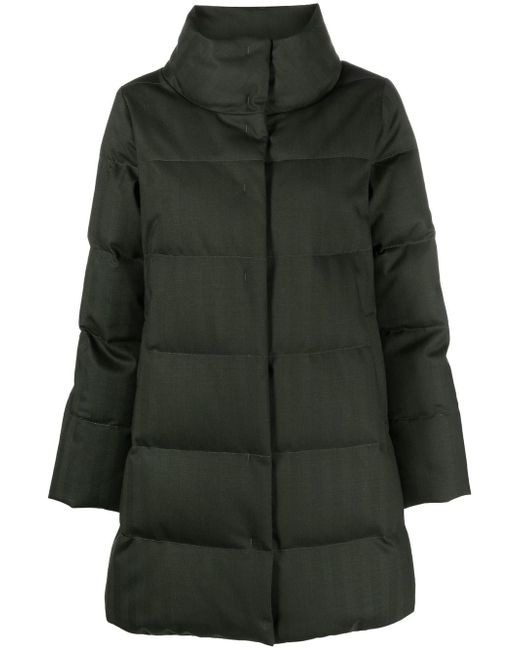 Aspesi padded wool-blend coat