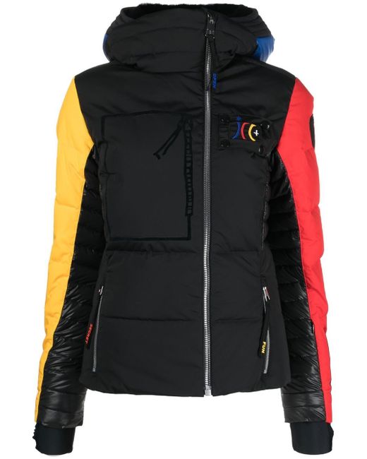 Rossignol Stellar colour-block down jacket