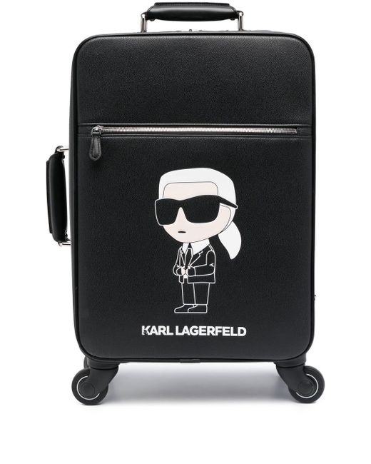 Karl Lagerfeld K/Ikonik 2.0 zip-up suitcase