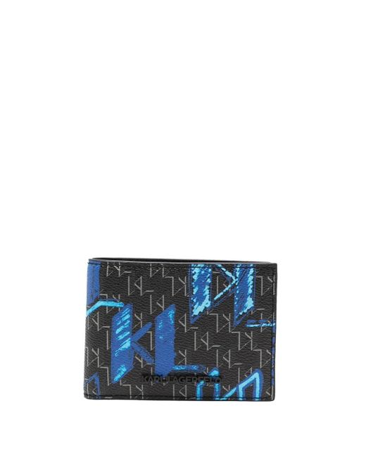 Karl Lagerfeld K/Mono patterned cardholder