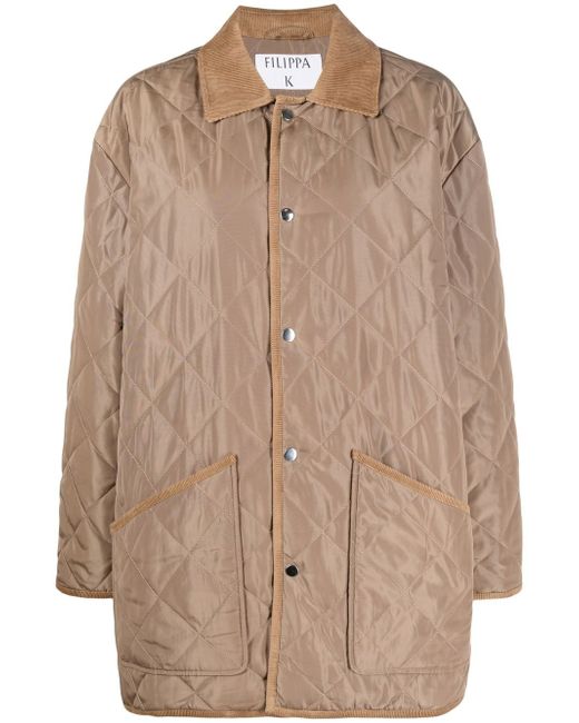 Filippa K quilted buttoned jacket