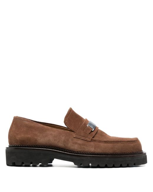 Filippa K square-toe suede loafers