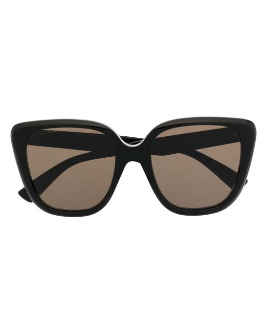 Gucci oversized-frame sunglasses