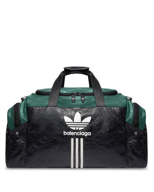 Balenciaga x Adidas trefoil-print gym bag