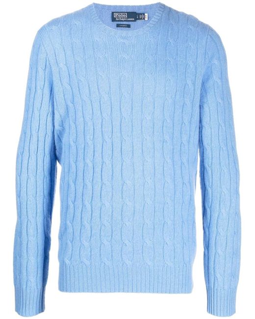 Polo Ralph Lauren cable-knit cashmere jumper