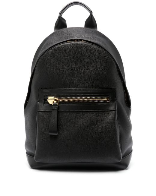 Tom Ford Buckley grained leather backpack