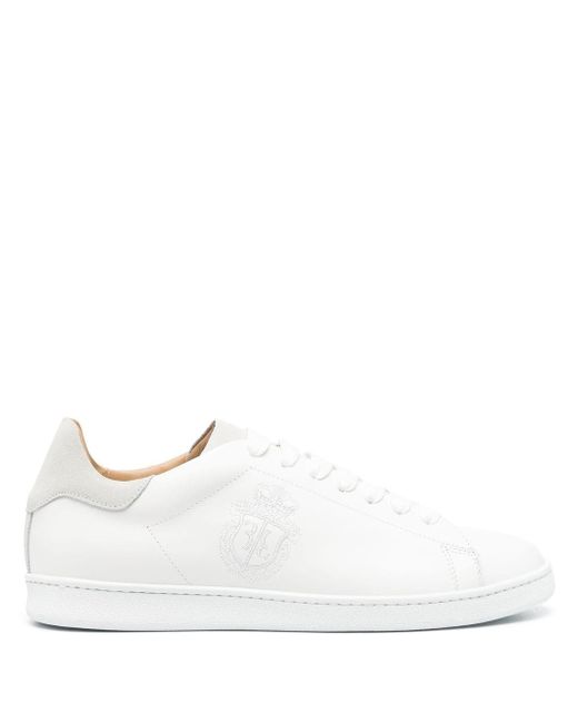 Billionaire low-top leather sneakers