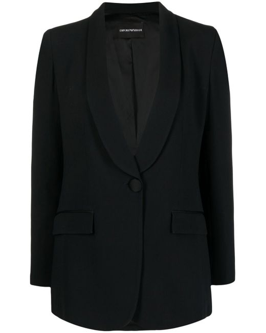 Emporio Armani tailored single-breasted blazer