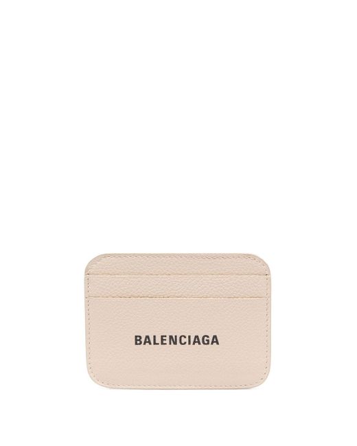Balenciaga logo-print cardholder
