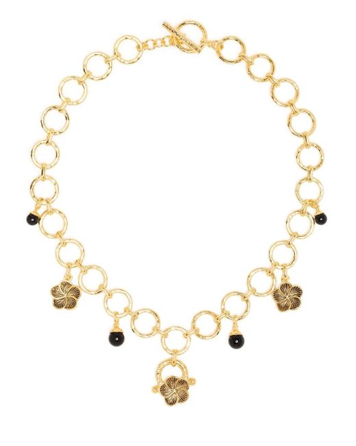 Aurelie Bidermann Dallah onyx necklace