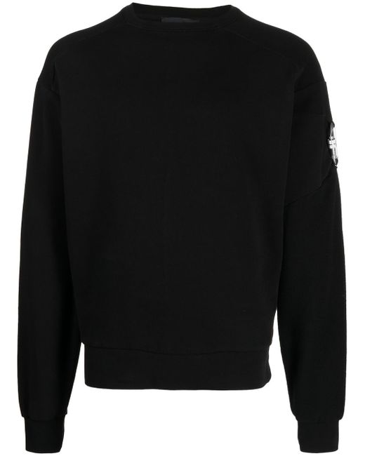 Heliot Emil carabiner-detail sweatshirt