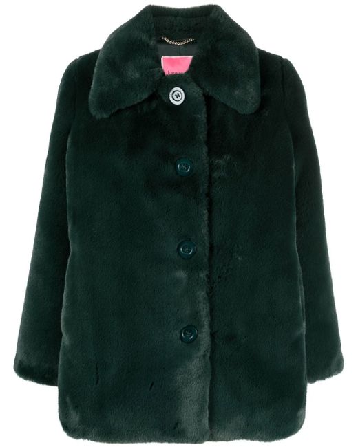 Kate Spade New York plush faux-fur jacket