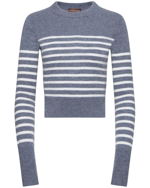 Altuzarra Camarina striped cashmere jumper