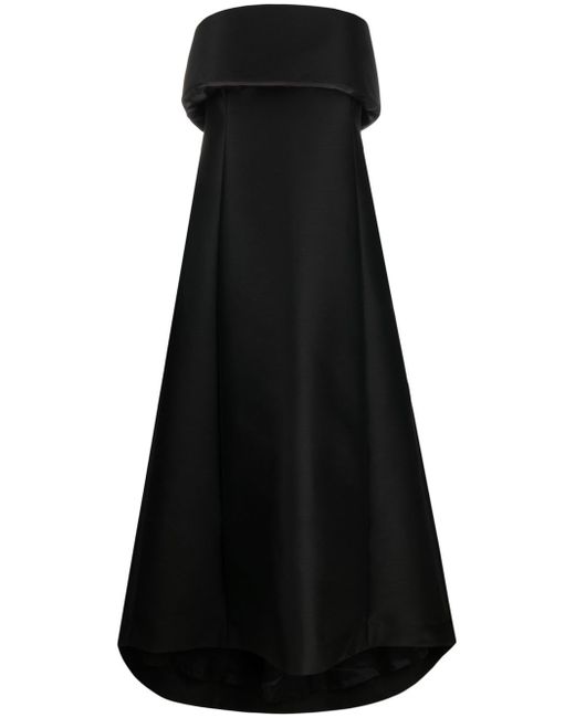 Totême strapless A-line gown