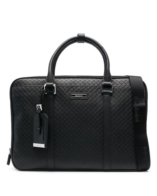 Baldinini Daytona embossed briefcase