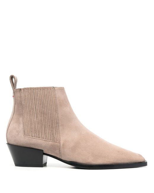 Aeyde Bea 40mm suede boots