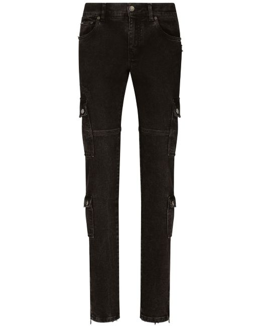 Dolce & Gabbana straight-leg cargo jeans