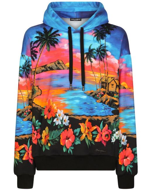 Dolce & Gabbana graphic-print hoodie