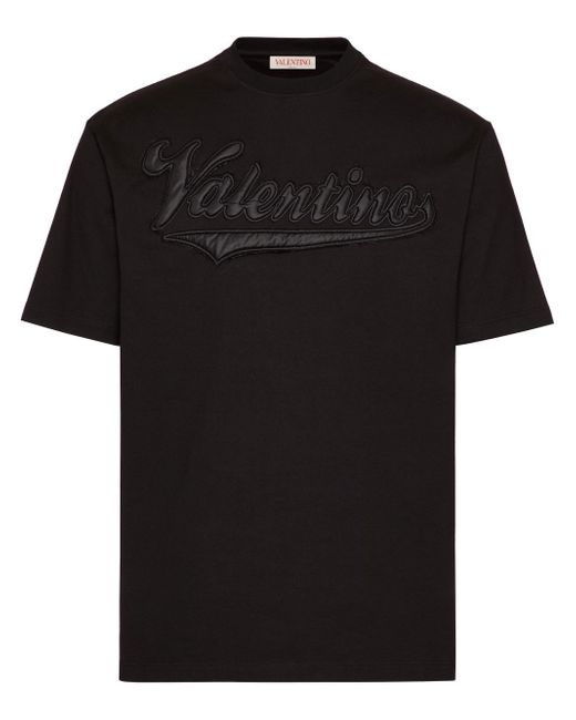 Valentino logo-patch short-sleeved T-shirt