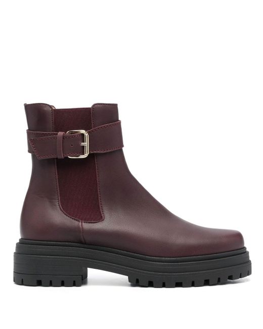 Tila March Celine leather Chelsea boots