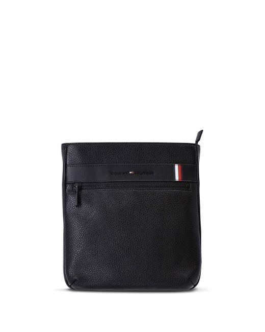 Tommy Hilfiger single-strap leather crossover bag