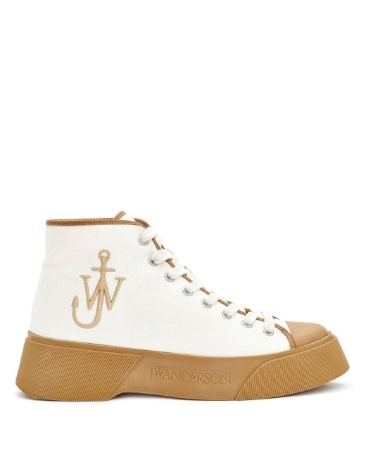 J.W.Anderson logo-print lace-up sneakers