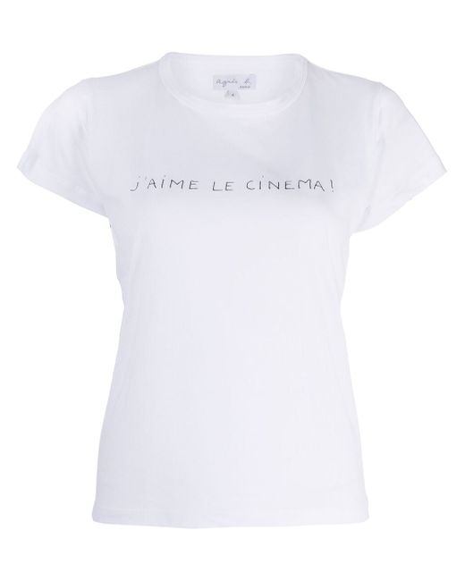 Agnès B. short-sleeve cotton T-shirt