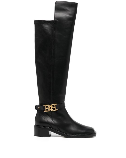 Bally Eloire leather long boots