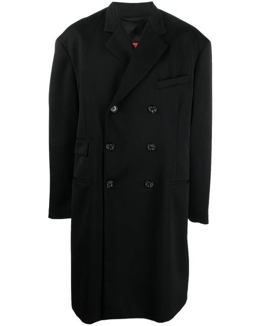 424 double-breasted oversize coat
