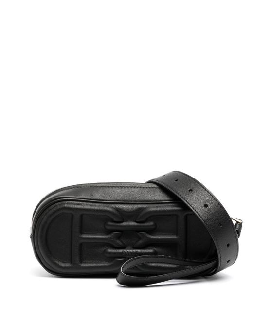 Bally logo-embossed leather belt bag