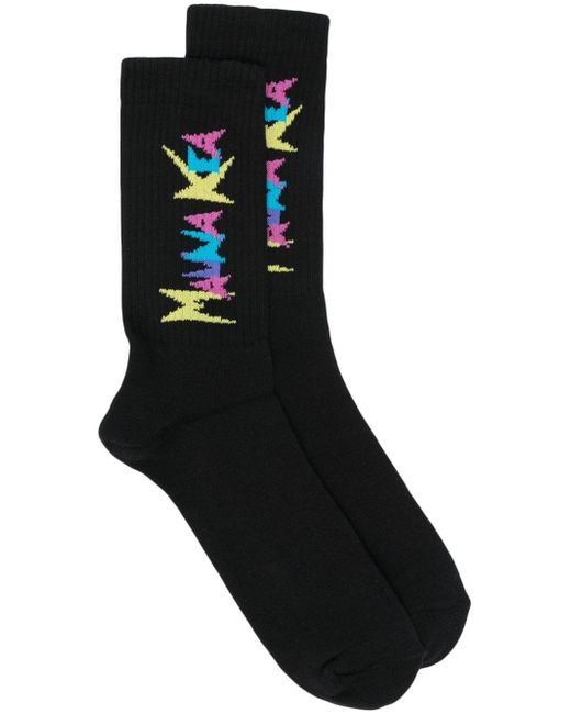 Mauna Kea logo-print ankle socks