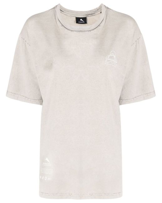 Mauna Kea slogan-print stonewashed T-shirt