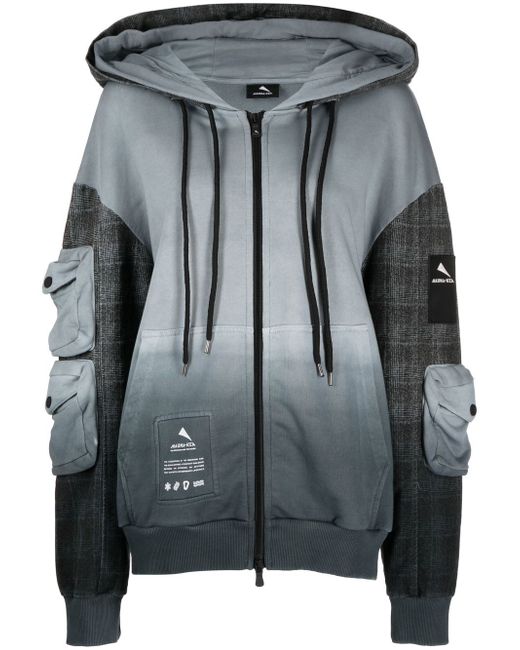 Mauna Kea gradient-print zip-up hoodie