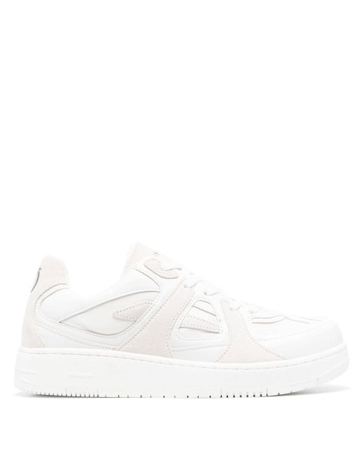 Trussardi low-top lace-up sneakers
