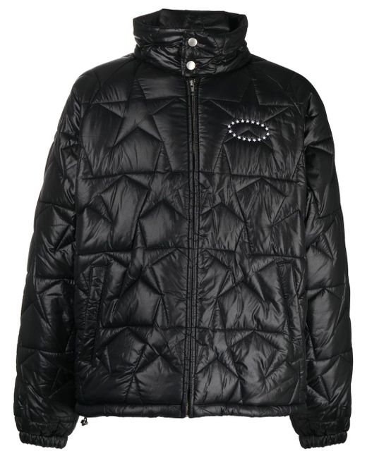 Afb star-quilt puffer jacket