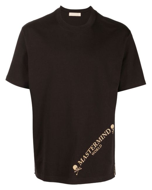 Mastermind World logo-print short-sleeve T-shirt