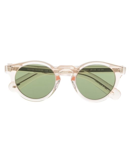 Oliver Peoples Martineaux round-frame sunglasses