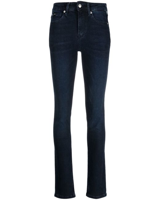 Calvin Klein Jeans mid-rise skinny jeans