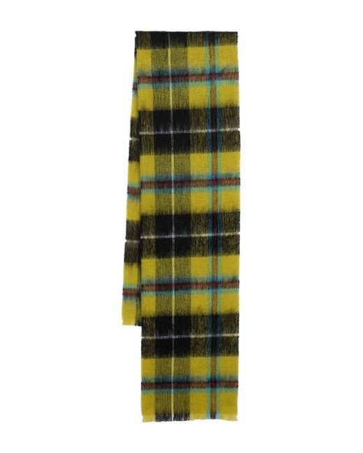 Mackintosh Cornish National check-pattern scarf