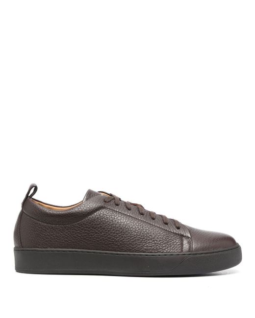 Henderson Baracco leather low-top sneakers