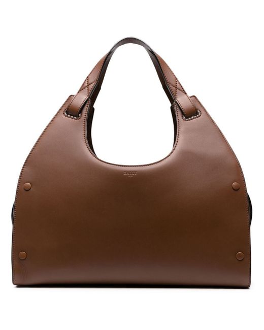 Bally Ahres leather shoulder bag